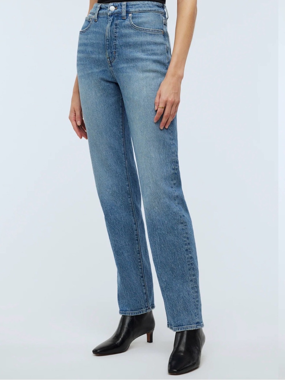 Madewell Curvy 90s Straight Jeans